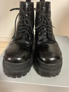 BALENCIAGA / Crocs ankle boots 37 ブラック - メルカリ