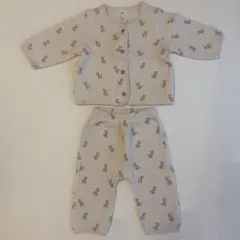 h&m ベビー パジャマ キリン柄 セットアップ 長袖