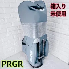 PRGR プロギアキャディバック　新品未使用　ブルーグレー 2026年最新】PRGR アイテム：キャディバッグ ゴルフバッグ・キャディ