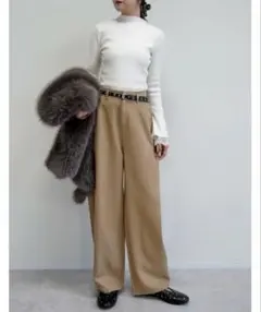 リエディ 微起毛ツイルカーブパンツ SCサイズ