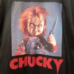 CHUCKY Tシャツ Lサイズ ブラック