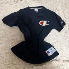ビッグロゴ ネイビー Tシャツ Sサイズ