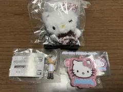 Hello Kitty ＊ フィンガーパペット レオパードなど　3種セット