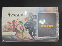 MTG　マーベル　スーパー・ヒーローズ　日本語版　プレイブースター　特典付きのサムネイル