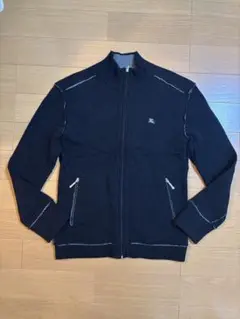 Burberry ジップアップジャケット ブラック