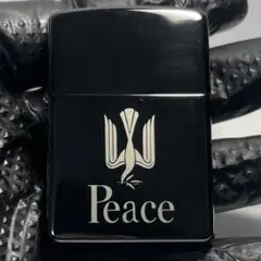 Peace ピース ブラック 黒 オイルライターのサムネイル