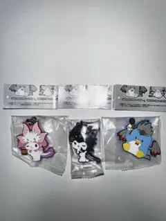 カプセルラバーマスコット　モンスターハンター×サンリオ　3点セット