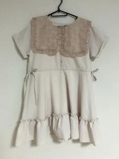 メリージェニー スクエアカラーミニワンピース