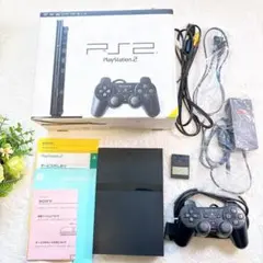 動作確認済み極美品箱付プレステ2PlayStation2SCPH-70000CB