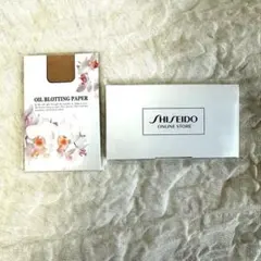 SHISEIDO あぶらとり紙 2点セット　新品未開封