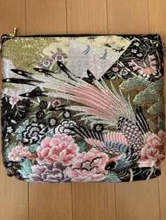 帯リメイク ショルダーバッグ