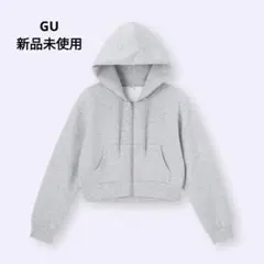 GU 新品未使用 パフスウェットフルジップパーカ