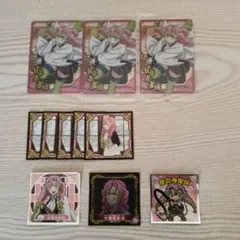 鬼滅の刃 甘露寺蜜璃 ウエハース シール列伝 ビックリマンチョコ