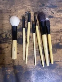 白鳳堂　メイクブラシ 4本セット 朱色 ゴールド 白鳳堂 メイクブラシ 4本セット 朱色 ゴールド - メルカリ
