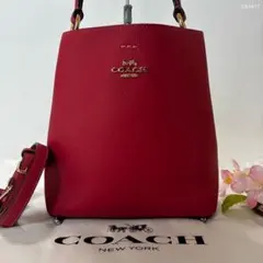 【訳あり極美品】コーチ 1011 スモール タウン 2way バケットバッグ