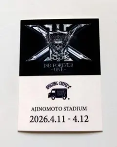 三代目JSOULBROTHERS　アメココラボステッカー