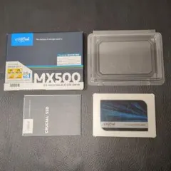動作確認済み！crucial MX500 500GB 2.5インチSSDのサムネイル