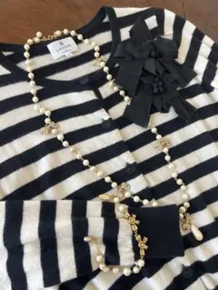 LANVIN on Bleu ボーダーニット