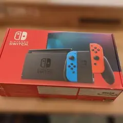 ほぼ未使用　Nintendo Switch 本体 ブラック(バッテリー強化版)