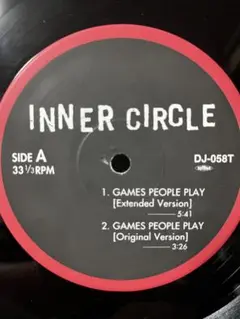 Inner Circle - GAMES PEOPLE PLAY 他 レコード