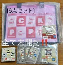 タイトーくじ　未開封！侍ジャパン×サンリオキャラクターズ 6点セット