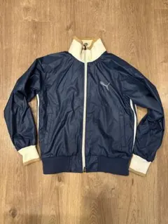 PUMA ナイロンジャケット M ネイビー