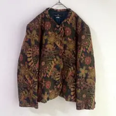 5616 BRUNO PIATTELLI レトロジャケット　総柄　ヴィンテージ感のサムネイル