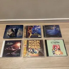 美品⭐︎ディズニー サウンドトラック CD 6枚セット