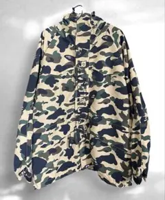 【極美品】A BATHING APE 1stカモ スノボジャケット L Y2Kのサムネイル