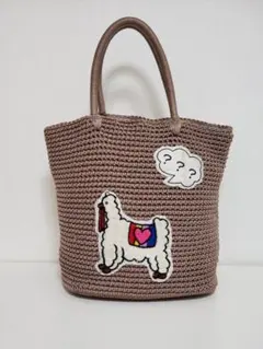 美品✨ラドロー アニマルコードバッグ トートバッグ ラクダ 刺繍
