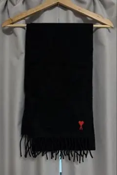 AmiParis アミパリス　マフラー　ブラック