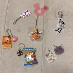 カプセルトイキーホルダーセット