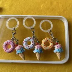 スイーツ めじるしアクセサリー アンブレラマーカー 2個セット - メルカリ