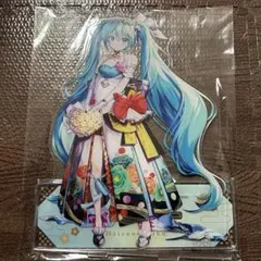 初音ミク16th関西エンジョイあたりつきラッキー☆缶バッジ①アクスタバースデーA