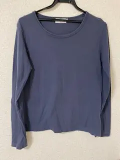 ネイビー長袖 Tシャツ