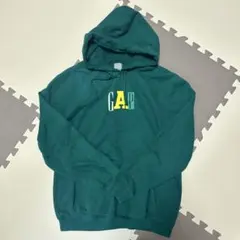 【大人気】　gap ビックロゴ　パーカー　グリーン