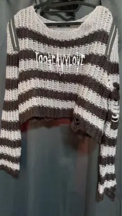 地雷系ニット　サブカル系