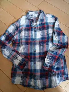 訳あり　OLD NAVY チェック柄長袖シャツ L/G