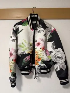 値下げ可〇Paul Smith Rose Collage MA-1 - メルカリ