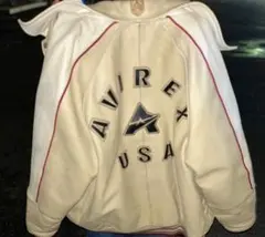 2025年最新】AVIRex レザージャケット ホワイトの人気アイテム - メルカリ