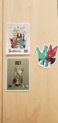 コムドット【BB5】トレカ ステッカー シール