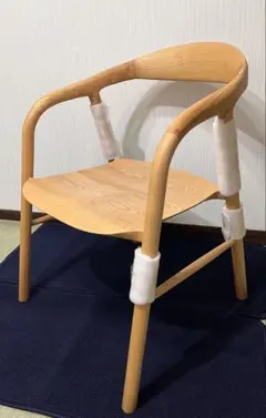 極美品 木村商事 TUBE CHAIR ダイニングチェア 天然木 ナチュラル