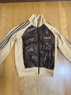 adidas トレフォイル ジャージ XS ベージュ ブラウン