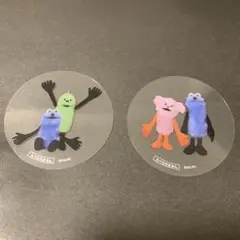 スシロー パペットスンスン ツクツク ファンファン コラボ 2種 クリアピック