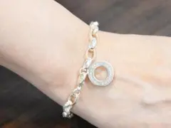 ThomasSabo チャーム ブレスレット ゴールド色 SV925 - メルカリ