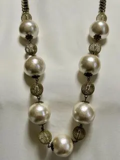 フランス製 ヴィンテージロングネックレス