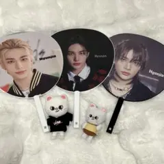 StrayKids ヒョンジン うちわ ジニレットぬいぐるみ セット