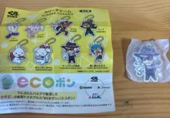 万博くら寿司 ラバーチャーム サングラスの男性