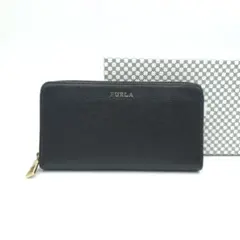 未使用 FURLA フルラ ラウンドファスナー 長財布 バビロン レディース