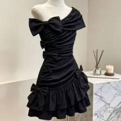 ブラックゴスロリワンピース　L 展示会新品